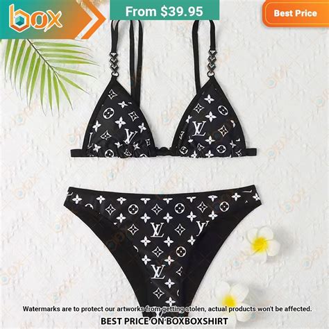 louis vuitton logo bikini